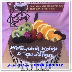 Mẫu Bánh Sinh Nhật Đẹp - A380